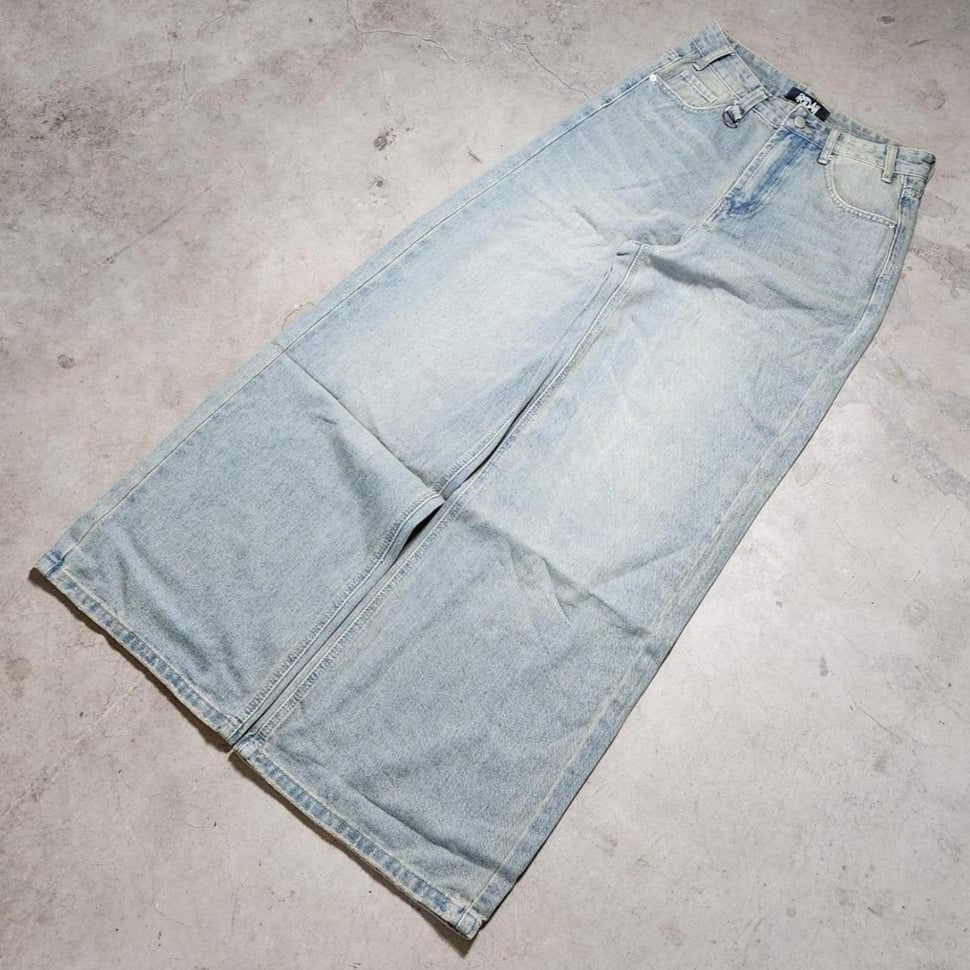 Essential Baggy Denim - Blue/Gray