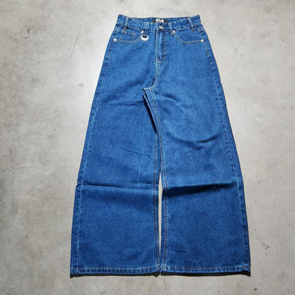 Essential Baggy Denim - Cobalt Blue