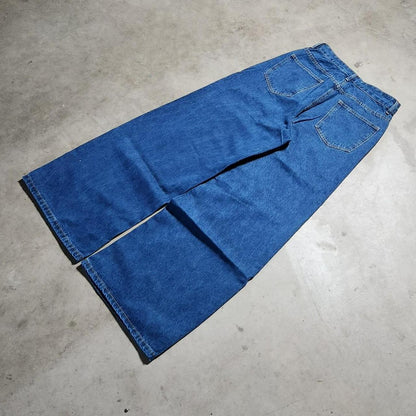 Essential Baggy Denim - Cobalt Blue