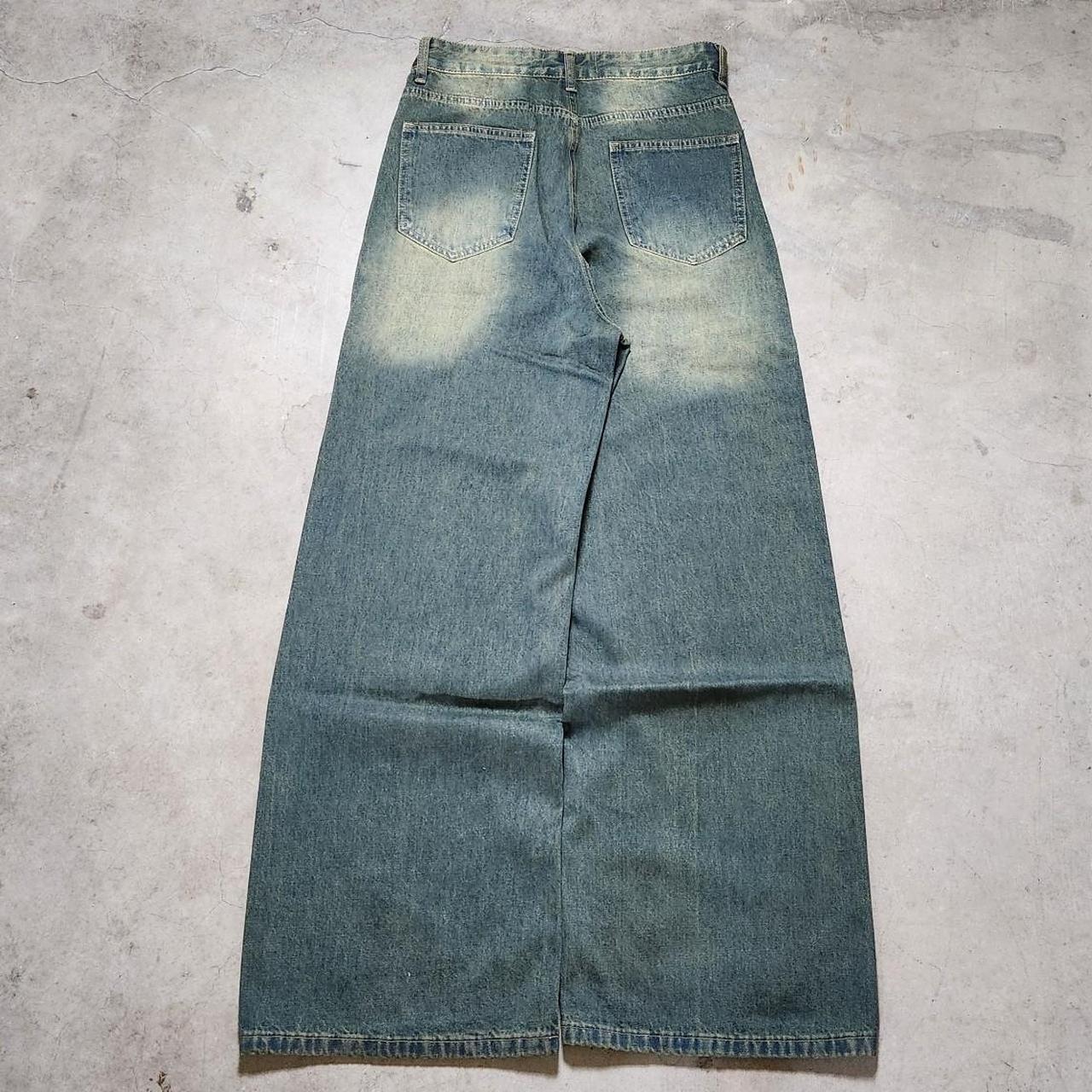 Essential Baggy Denim - Dusty Green