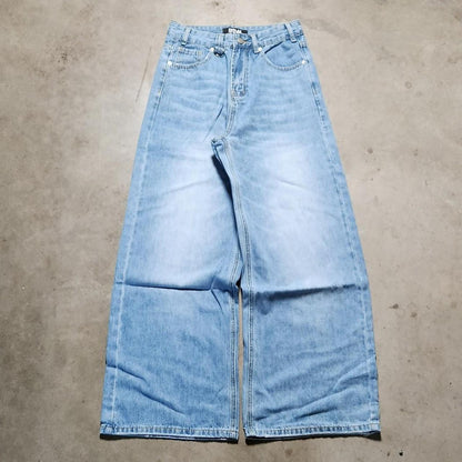 Essential Baggy Denim - Light Wash Blue