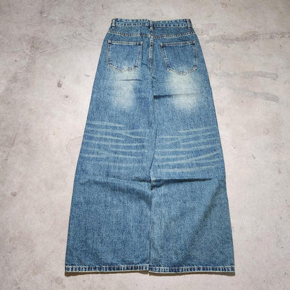 Essential Baggy Denim - Faded Blue