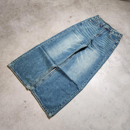 Essential Baggy Denim - Faded Blue
