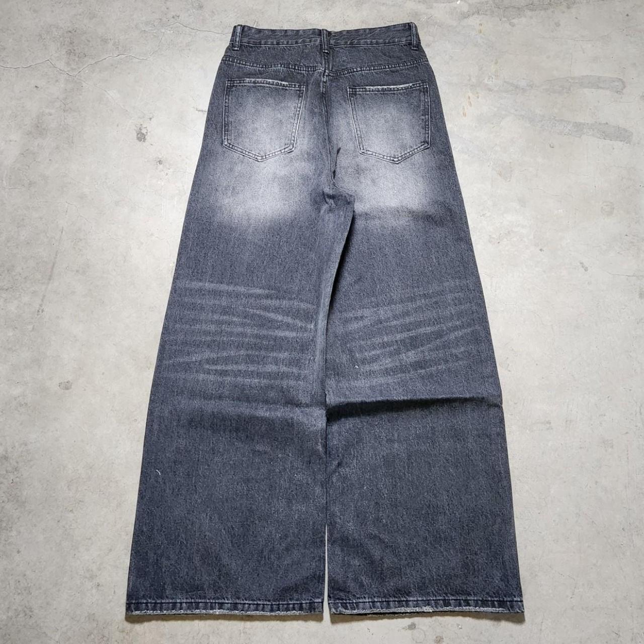 Essential Baggy Denim - Faded Gray/Black