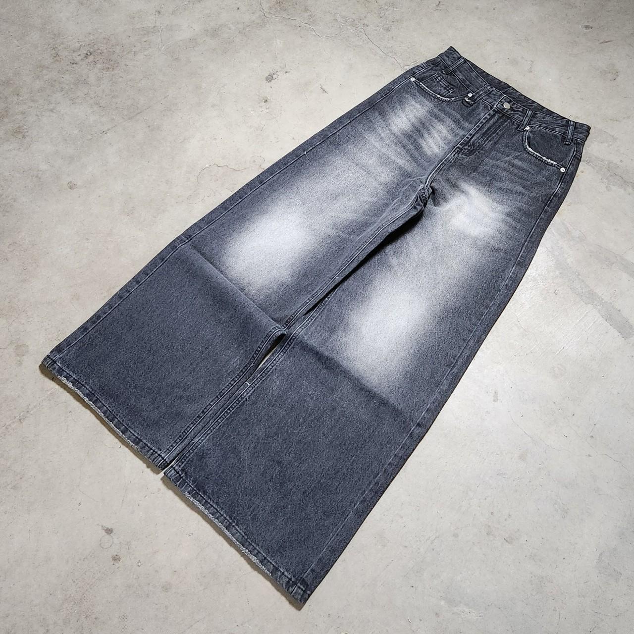 Essential Baggy Denim - Faded Gray/Black