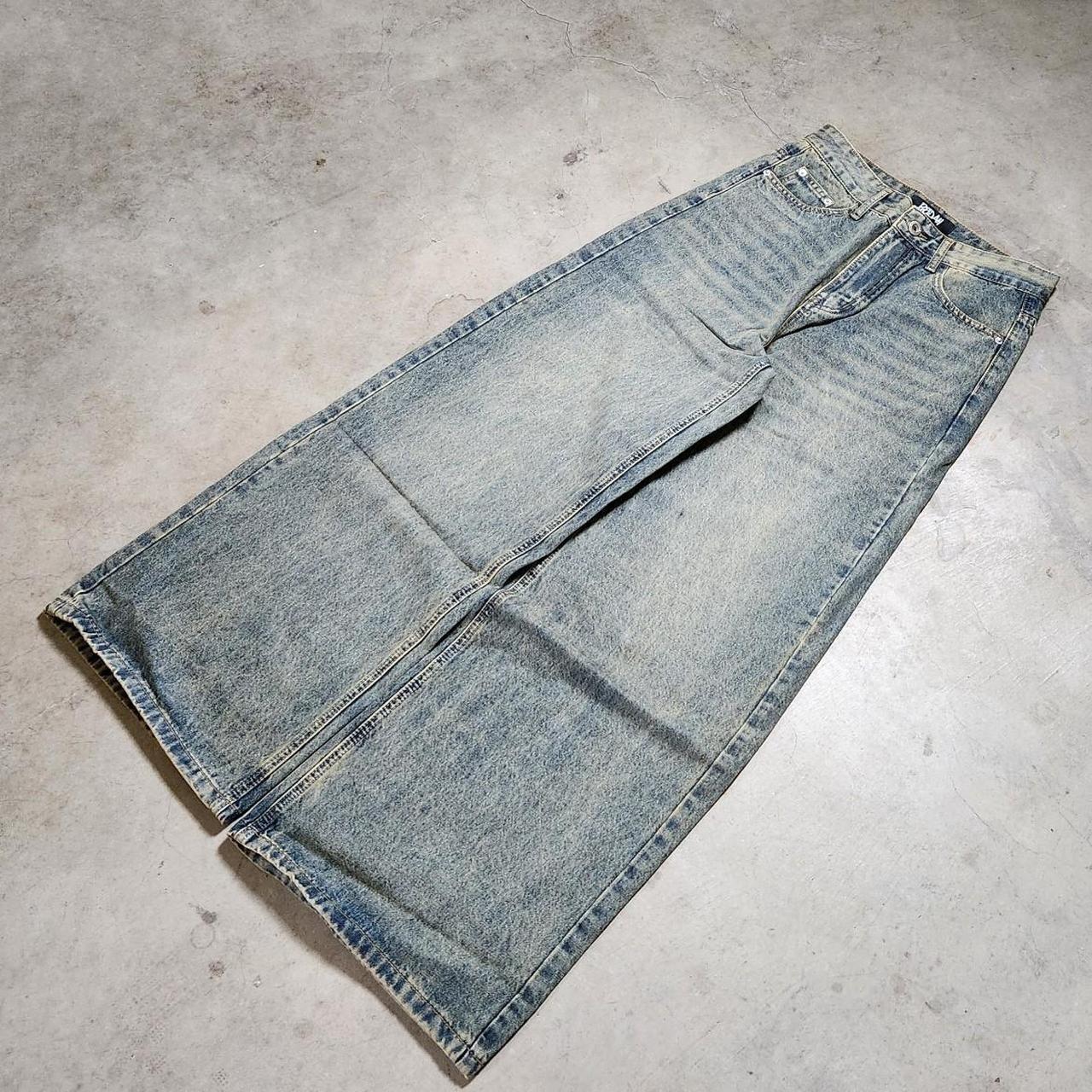 Essential Baggy Denim - Sand/Brown