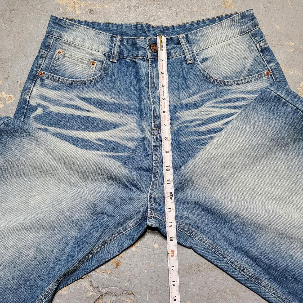 Baggy Blue Distressed Denim